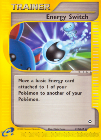 Energy Switch 120/186 E-Card Aquapolis