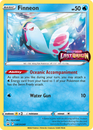 Pokémonkaart Finneon nummer SWSH240/103