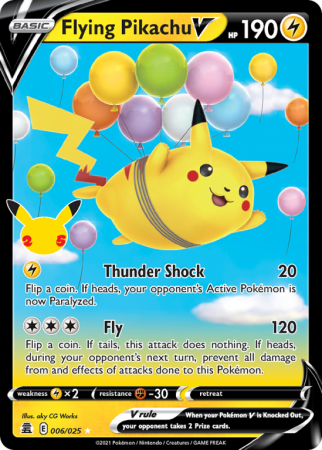 Flying Pikachu V 6/25