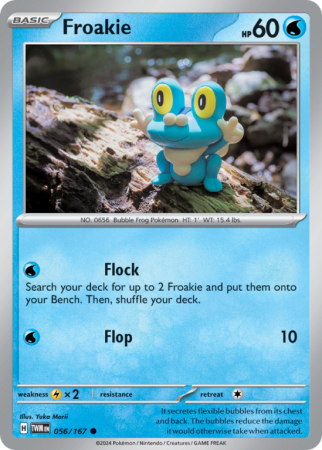 Froakie 56/167 Scarlet & Violet Twilight Masquerade