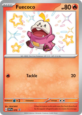Pokémonkaart Fuecoco nummer 79/14