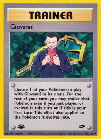 Giovanni 104/132 Gym Gym Challenge