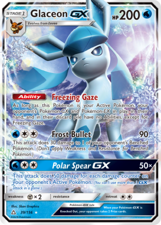 Glaceon-GX 39/156 Sun & Moon Ultra Prism