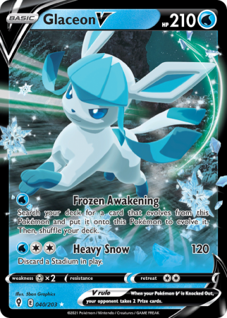 Glaceon V 40/203