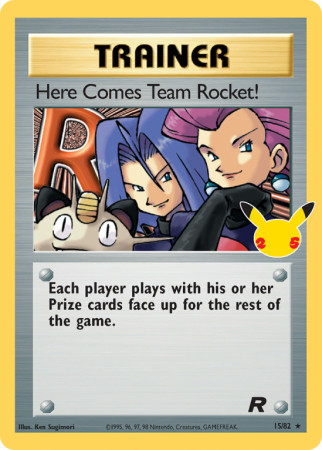 Here Comes Team Rocket! 15/25 Sword & Shield Celebrations: Classic Collection