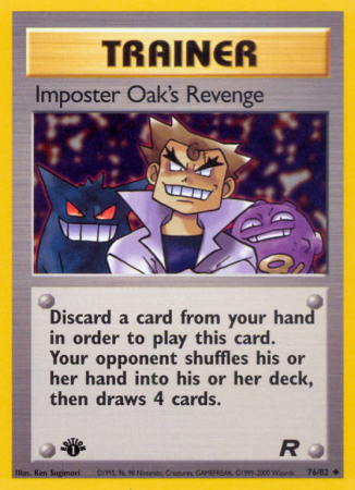 Imposter Oak's Revenge 76/83 Base Team Rocket