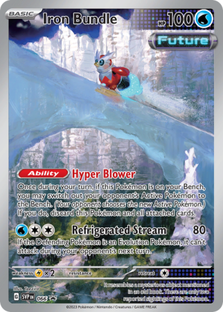 Pokémonkaart Iron Bundle nummer 66/14 uit de set Scarlet & Violet Black Star Promos (Scarlet & Violet)
