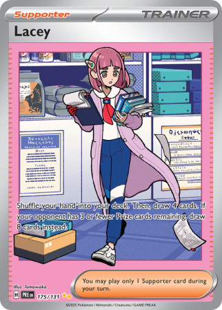 Pokémonkaart Lacey nummer 175/131