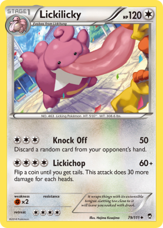 Lickilicky 79/111 XY Furious Fists