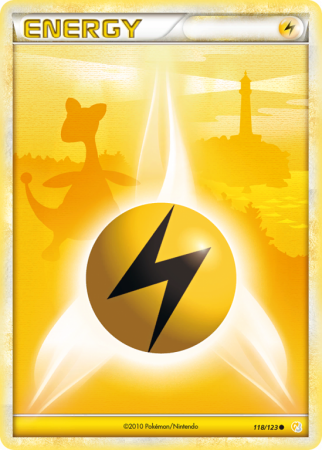 Lightning Energy 118/123 HeartGold & SoulSilver HeartGold & SoulSilver