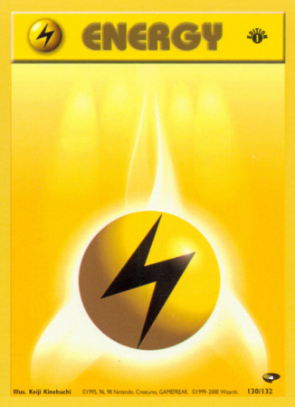 Lightning Energy 130/132 Gym Gym Challenge