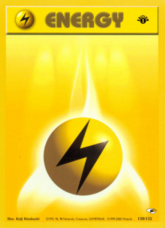 Lightning Energy 130/132 Gym Gym Heroes
