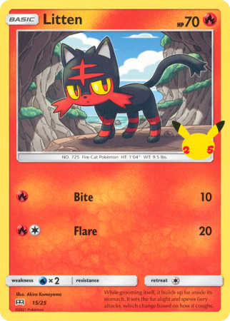 Litten 15/25 Other McDonald's Collection 2021