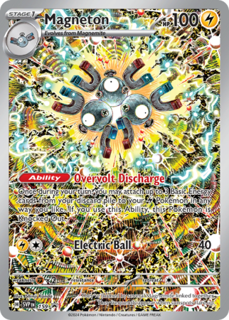 Pokémonkaart Magneton nummer 159/14