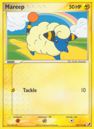 Mareep 62/115 EX Unseen Forces
