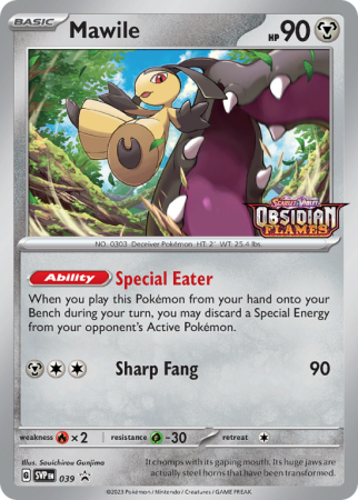Pokémonkaart Mawile nummer 39/14 uit de set Scarlet & Violet Black Star Promos (Scarlet & Violet)