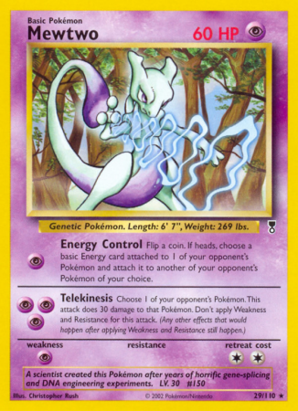 Mewtwo 29/110 Other Legendary Collection