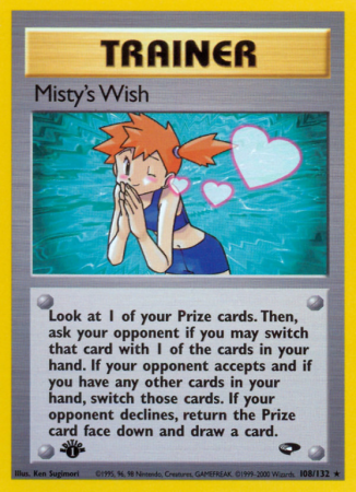 Misty's Wish 108/132 Gym Gym Challenge