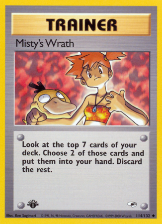 Misty's Wrath 114/132 Gym Gym Heroes