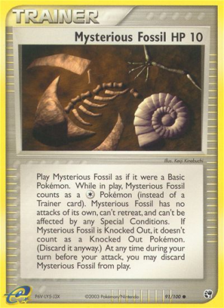 Mysterious Fossil 91/100
