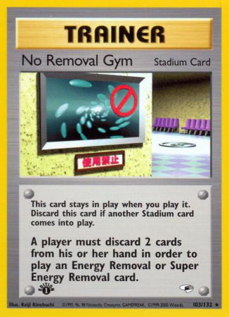 No Removal Gym 103/132