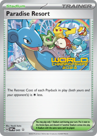 Pokémonkaart Paradise Resort nummer 45/14