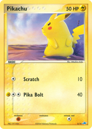 Pikachu 6/10 EX EX Trainer Kit Latios