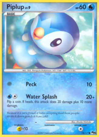 Piplup 15/17