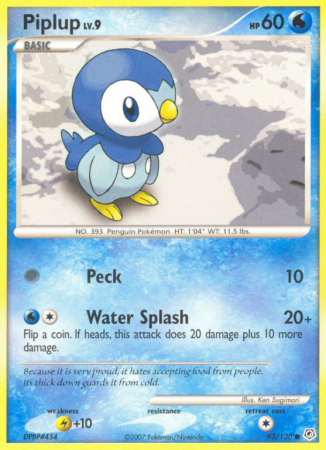 Piplup 93/130
