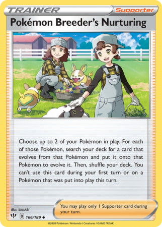 Pokémon Breeder's Nurturing 166/189