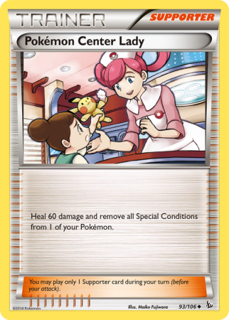 Pokémon Center Lady 93/106