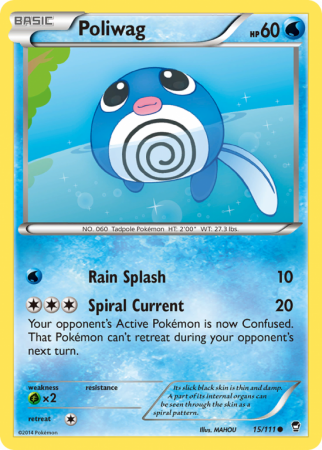Poliwag 15/111 XY Furious Fists