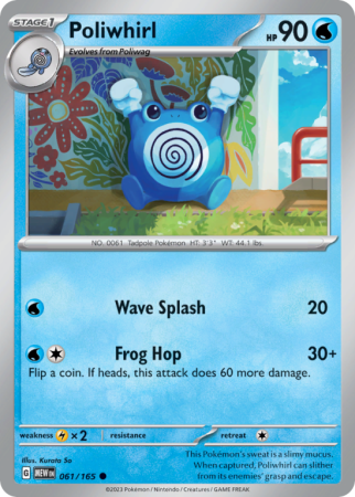 Poliwhirl 61/165