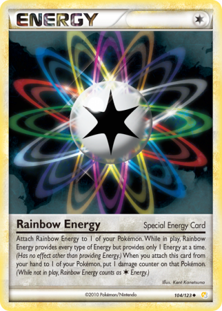 Rainbow Energy 104/123 HeartGold & SoulSilver HeartGold & SoulSilver