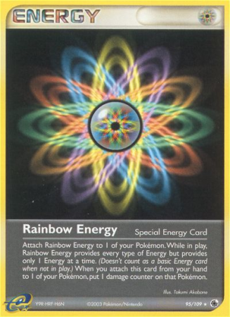 Rainbow Energy 95/109 EX Ruby & Sapphire
