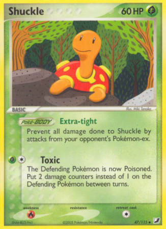 Shuckle 47/115 EX Unseen Forces