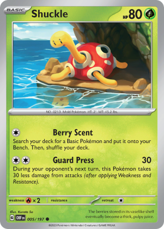 Shuckle 5/197