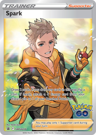 Pokémonkaart Spark nummer SWSH226/103 uit de set SWSH Black Star Promos (Sword & Shield)