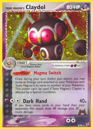 Team Magma's Claydol 8/95
