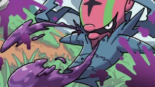 Accelgor op een Pokémonkaart