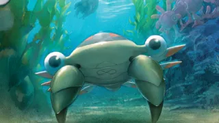 Anorith op een Pokémonkaart