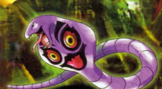 Arbok zoals afgebeeld op zijn oudste kaart