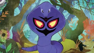 Arbok op een Pokémonkaart