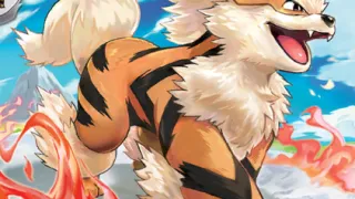 Arcanine op een Pokémonkaart