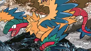 Archeops op een Pokémonkaart