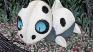 Aron op een Pokémonkaart