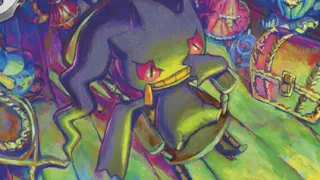 Banette op een Pokémonkaart