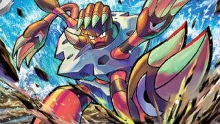 Barbaracle op een Pokémonkaart