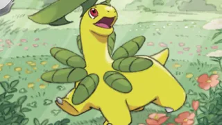 Bayleef op een Pokémonkaart