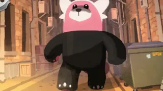 Bewear op een Pokémonkaart